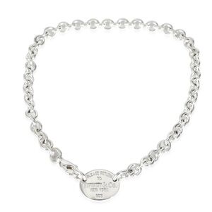 🩵🤍 Tiffany & Co Oval Choker 🩵🤍